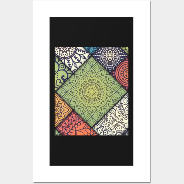 Islamic Pattern Design Wall Art by Islanr